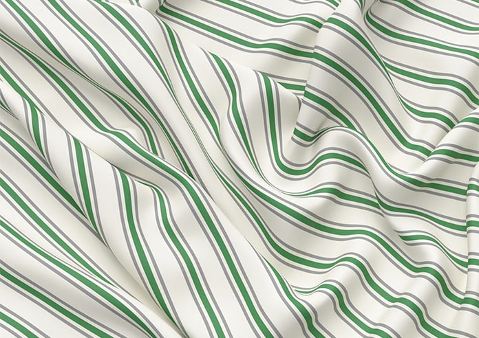 The British Stripe Co. Mary, London No.1 - Twist&Fit Roman Blind - Image 4